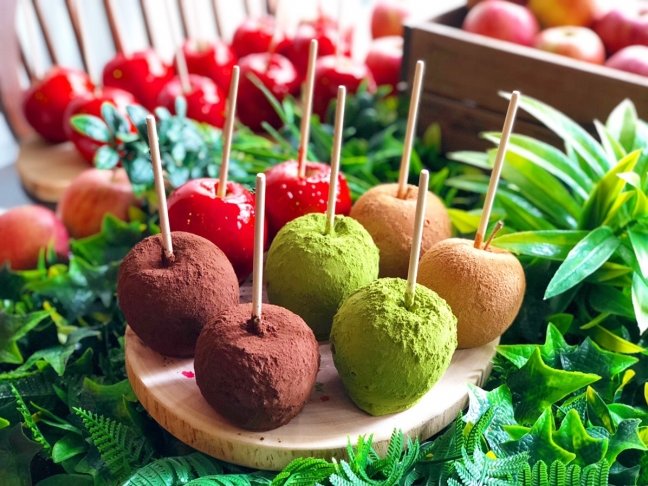 101、イタリアンシェフ監修りんごあめ専門店「Candy apple」を開業