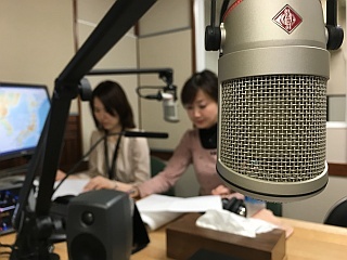 日本気象協会内にあるAmanekチャンネルのスタジオ