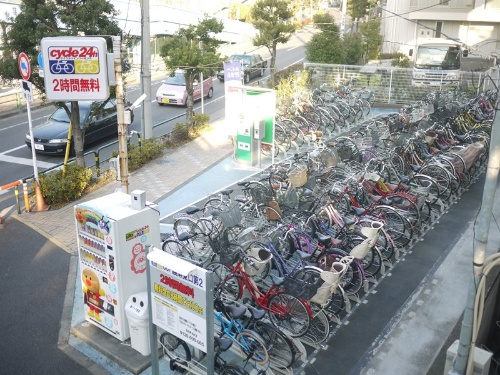 芝園開発の駐輪場「cycle24h」は東京、神奈川、埼玉、千葉に合計約120カ所を展開している
