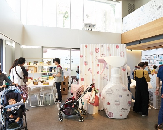 1万7000人が来場した「暮らしになじむLOHACO展2017」
