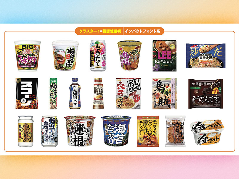 “文字で魅せる”パッケージを3クラスター分類　最も好意度が高いのは？