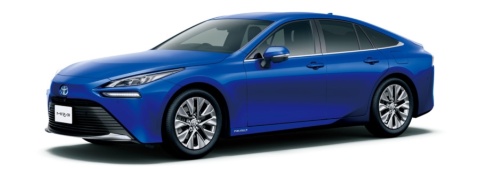 20年12月9日に発売されたトヨタ自動車の燃料電池車（FCV）新型「MIRAI（ミライ）」