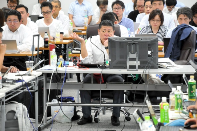 毎週月曜のアクション会議の模様