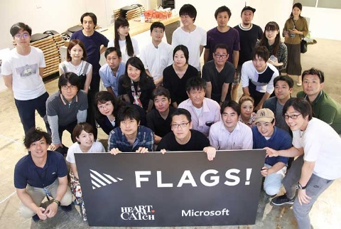 アート思考のワークショップに参加したメンバー。大手企業からの新規事業の開発担当者などが多い。日本マイクロソフトの呼びかけに応じた