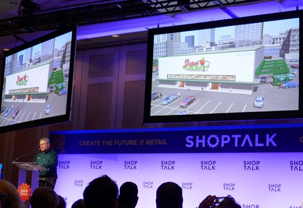 AIやロボットのテクノロジーを活用した次世代型店舗の講演も多かった（米アラートイノベーション）