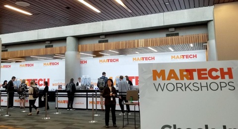 MarTech Westの会場(米カリフォルニア州サンノゼ)