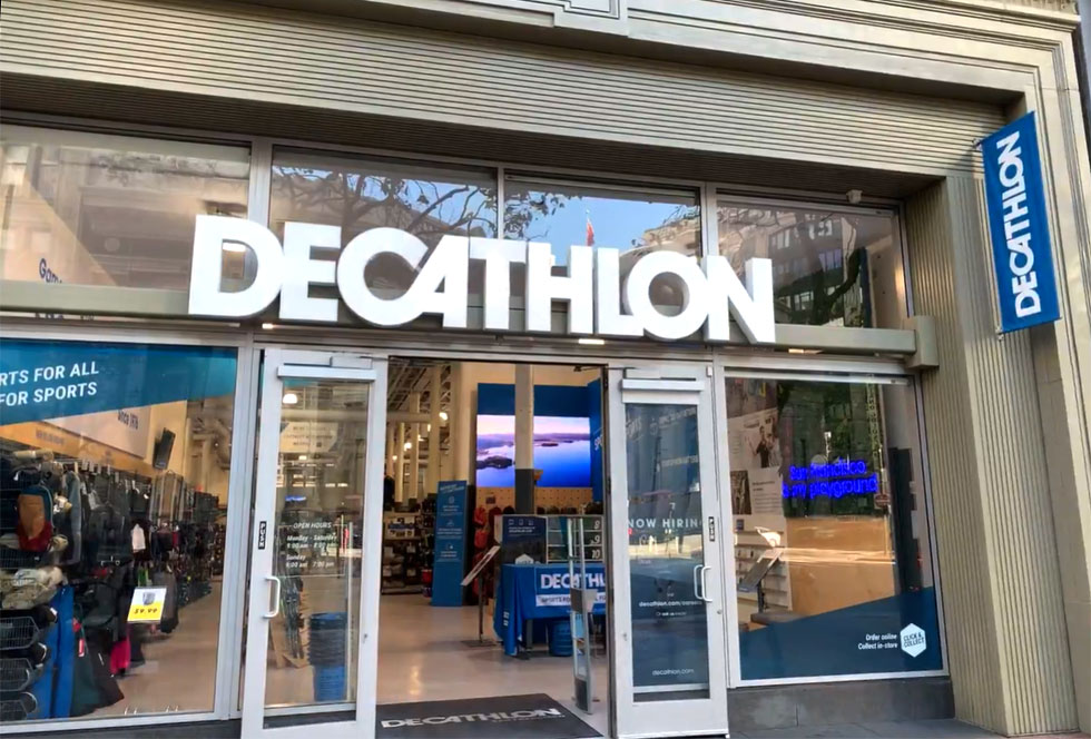デカトロンのサンフランシスコ店（米カリフォルニア州）