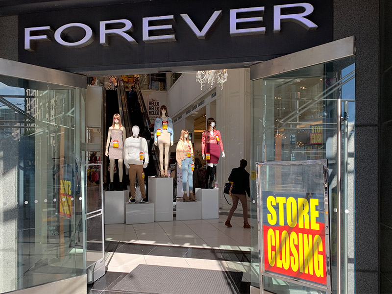 米国リアル店舗の閉鎖が過去最高に、原因はあの業態の不振