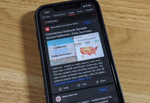 ローカルニュースアプリの「News Break」