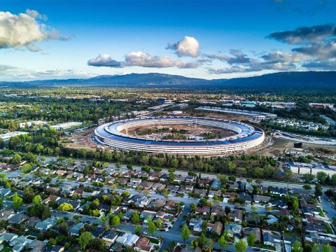 アップルの米本社(出所/Shutterstock.com)