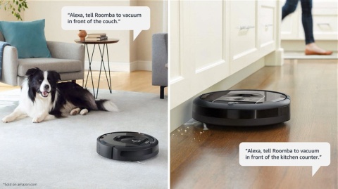 米アマゾン・ドット・コムはロボット掃除機「Roomba（ルンバ）」の米アイロボットを買収すると発表した。写真は22年7月のAlexa開発者イベント「Alexa Live」より