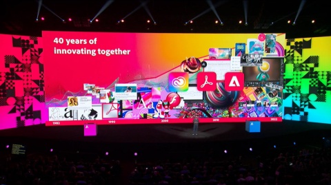 米アドビが米国時間2022年10月中旬に開催したイベント「Adobe MAX 2022」
