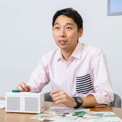 キングジム開発本部電子文具開発部デジタルプロダクツ課リーダーの東山慎司氏