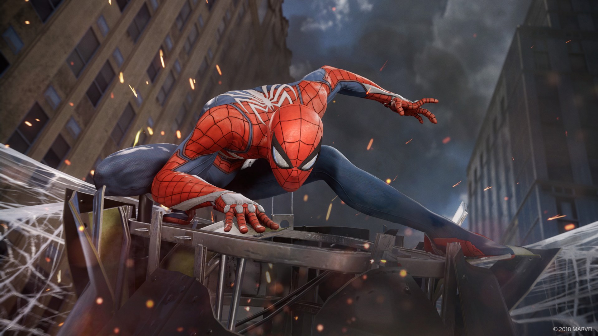 SIEの『Marvel's Spider-Man』。(C) 2018 MARVEL, (C) 2018 Sony Interactive Entertainment LLC, Developed by Insomniac Games, Inc.