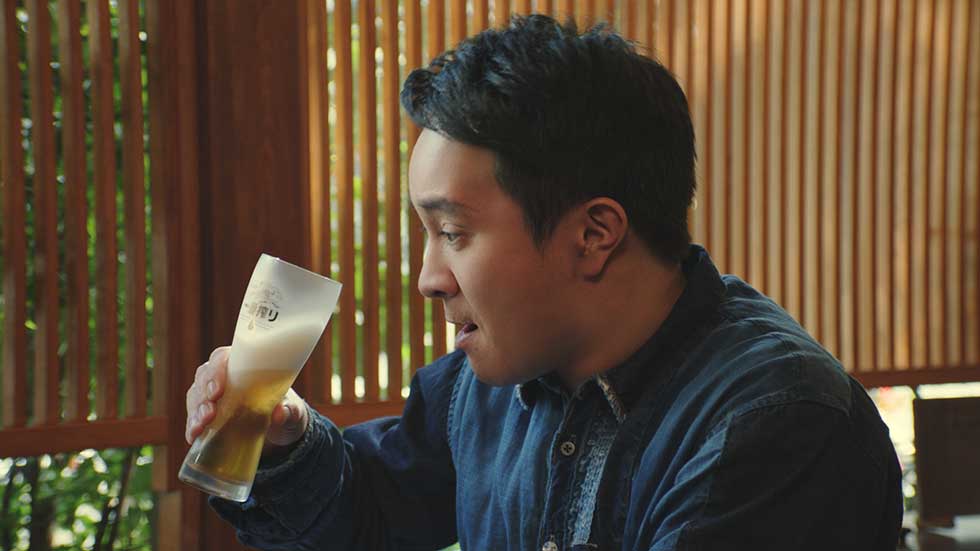 19年5月から登場する濱田岳は「うなぎ編」で、白焼き、うまき、肝焼き、かば焼きと、うなぎ料理との相性の良さをアピール