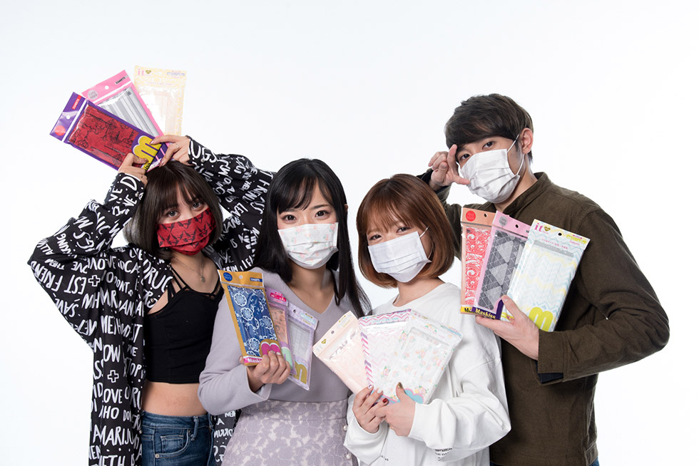 マスクを使ったコラボイベント（写真はイメージ）