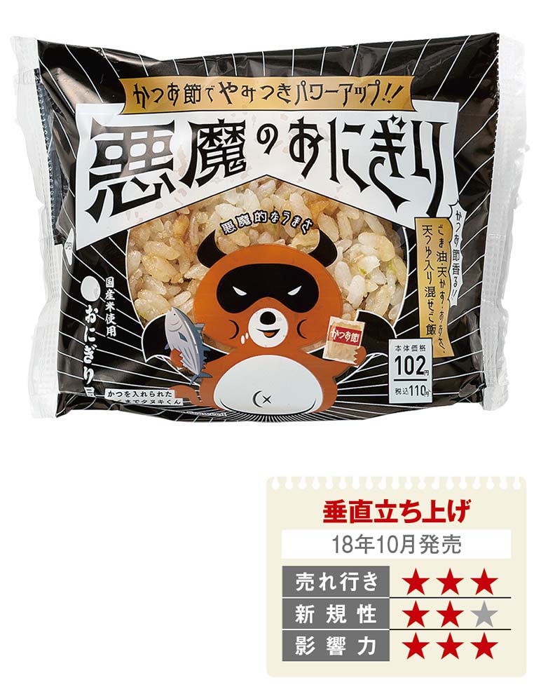 食品】悪魔のおにぎり、牛丼超特盛… 19年上半期＆令和ヒット：日経