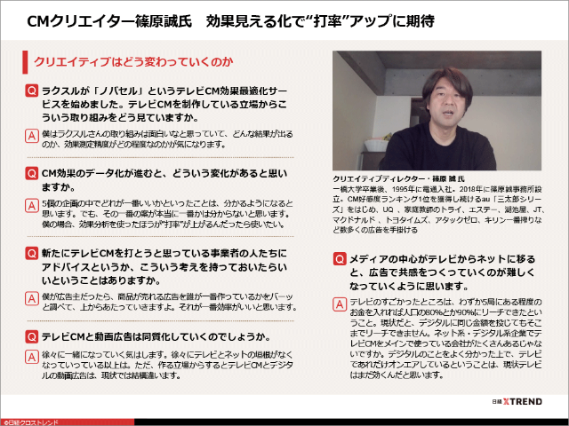 パワポまとめ テレビcmの未来 日経クロストレンド