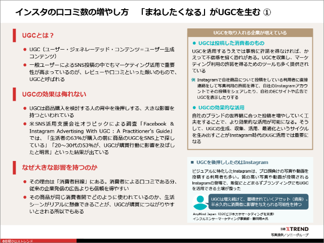パワポまとめ Ugc活用術 客が客を呼ぶサイクル 日経クロストレンド