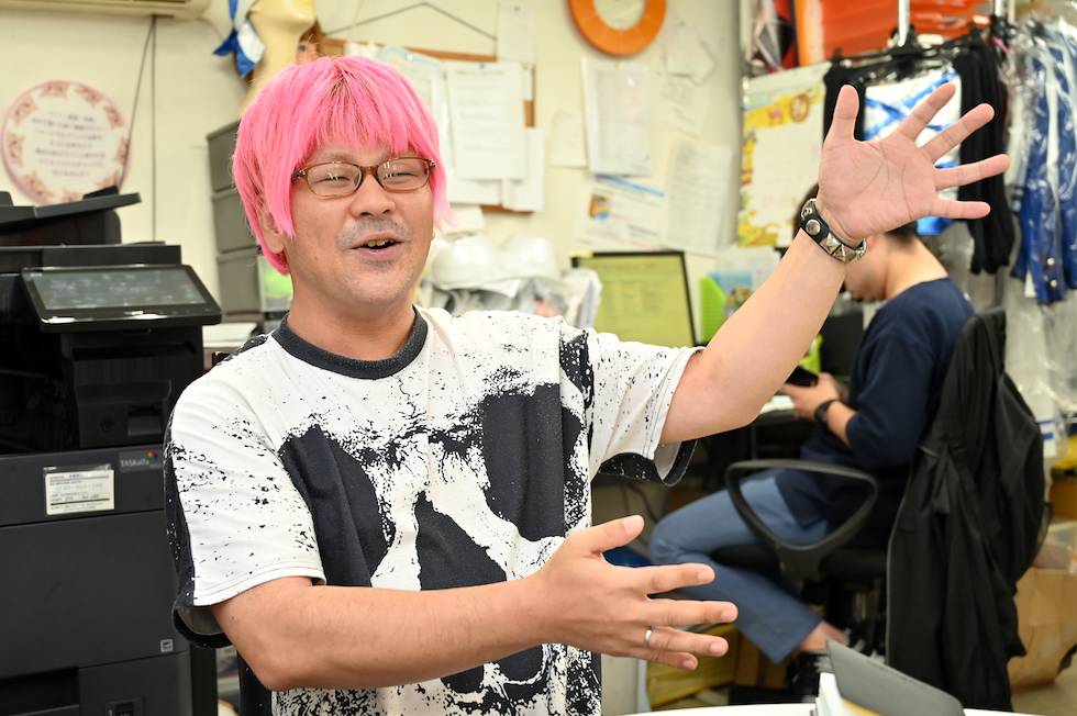 ゲーム会社から衣装デザインの依頼の多いロッシュの中島一生氏