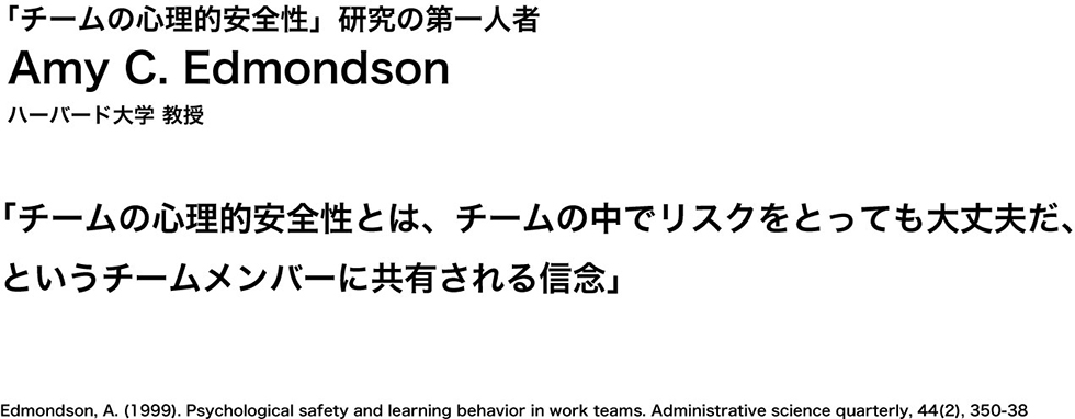 成果の出るチーム作りに欠かせない 心理的安全性 って何 日経クロストレンド