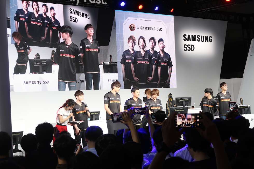 一般公開日のSamsung SSDステージは、最初から最後までDeToNator