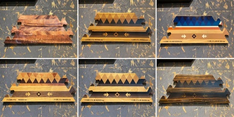 天板のバリエーションはとにかく豊富。素材、サイズ、デザインによって価格が変動する