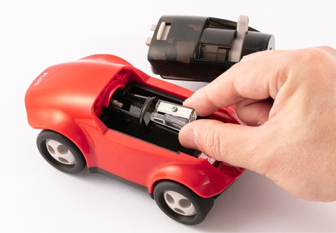 削り器は交換できる。交換用の削り器も販売している