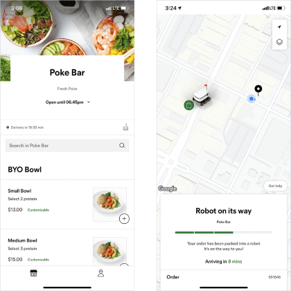 配送ロボがシリコンバレーの街中を快走、非接触経済の要に(画像)