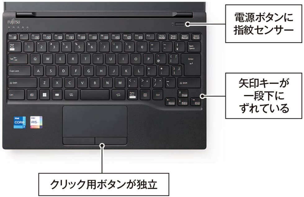 14型に進化した最軽量PC「LIFEBOOK UH-X/H1」より下位モデルが得