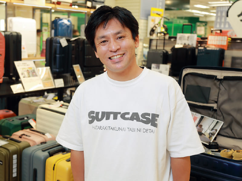 ハンズ “スーツケースの伝道師”　「人に伝えたい」を実らせた