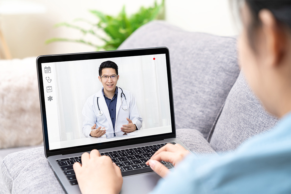 遠隔診療のイメージ（写真／Shutterstock）