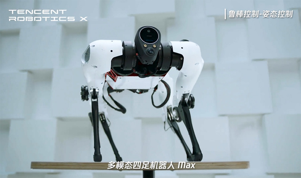 テンセント 完全自社開発の4足歩行犬型ロボット Max を発表 日経クロストレンド