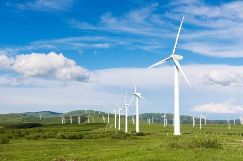 風力発電所のイメージ（画像はアリババのニュースリリースより）