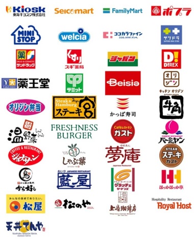 ● J-Coin Payの10%還元キャンペーンの主な対象店