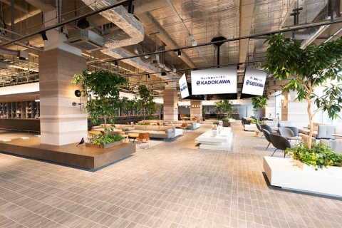 KADOKAWAが作った新オフィスに、アフターコロナの働き方へのヒントがある