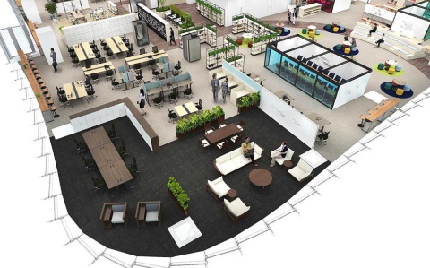 すでに新オフィスのレイアウトを表明する企業も出てきている