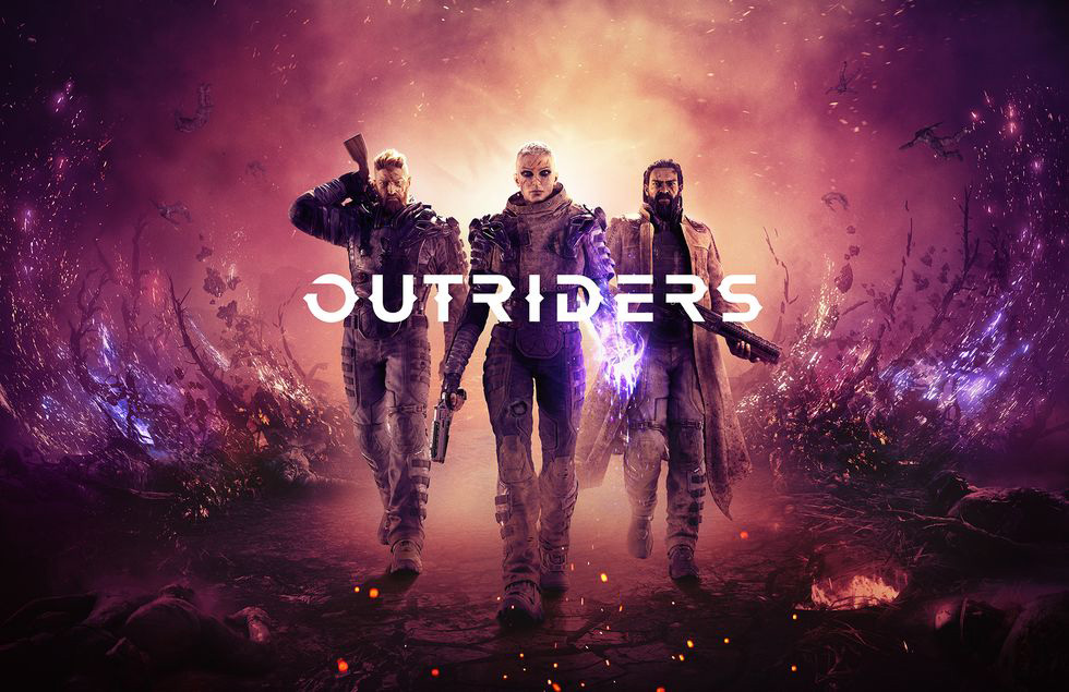 『OUTRIDERS（アウトライダーズ）』(c) 2021 Square Enix Limited. All rights reserved. Developed by PCF Group S.A. SQUARE ENIX and the SQUARE ENIX logo are registered trademarks or trademarks of Square Enix Holdings Co., Ltd. OUTRIDERS is a registered trademark or trademark of Square Enix Ltd. People Can Fly and the People Can Fly logo are registered trademarks, all used courtesy of People Can Fly Sp. z o.o. "PlayStation" and the "PS" Family logo are registered trademarks and "PS5, PS4" are trademarks of Sony Interactive Entertainment Inc.