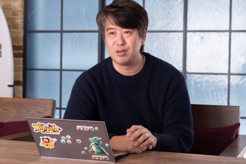 ガンホー・オンライン・エンターテイメントの森下一喜社長