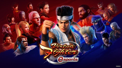 人気格闘ゲームをeスポーツに対応させた『Virtua Fighter esports』を21年6月に配信開始した (c)SEGA