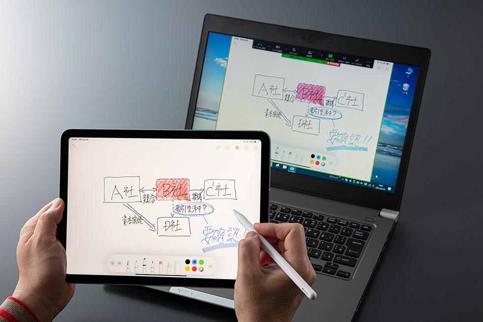 パソコン&iPadの二刀流でリモートワーク効率化 プロの技を伝授：日経 