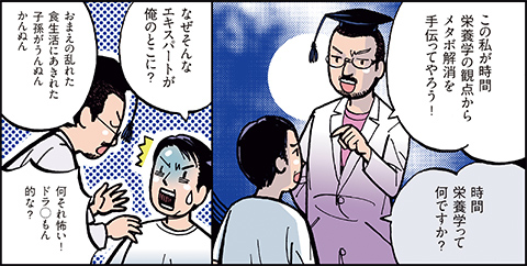 時間栄養学」って？ マンガで分かる間違いだらけの食事法：日経クロス