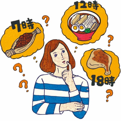 朝食、昼食、夕食の適当なタイミングと内容を時間栄養学の観点から解説