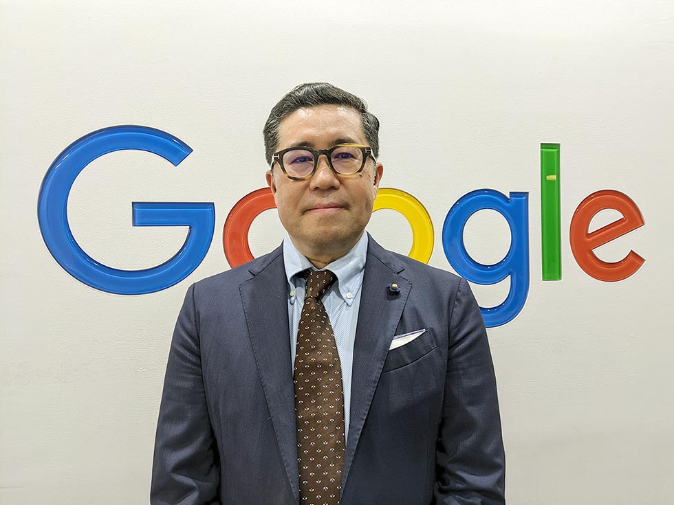 21年2月より、グーグル日本法人代表を務める奥山真司氏