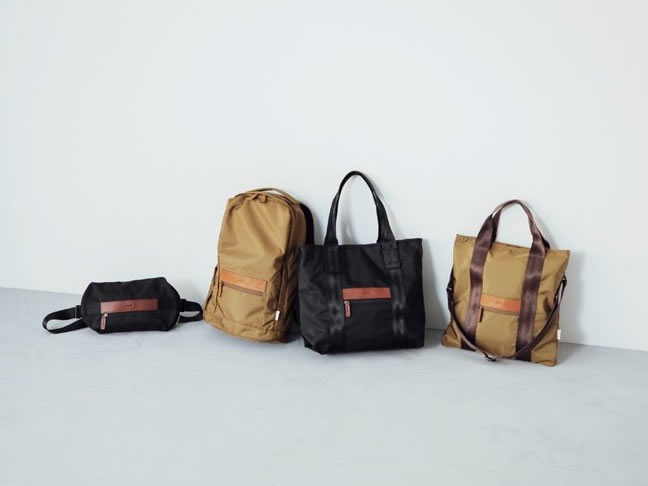 土屋鞄、ブランド初のリサイクルナイロン製バッグシリーズを発売