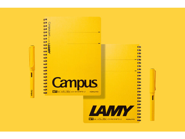 Campusソフトリングノート×LAMY safari 、数量限定モデルを発売