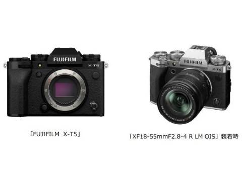 富士フイルム、ミラーレスデジタルカメラ「FUJIFILM X－T5」発売
