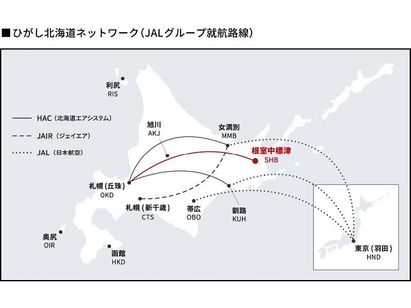 HAC、「札幌（丘珠）－根室中標津」線を…：日経クロストレンド