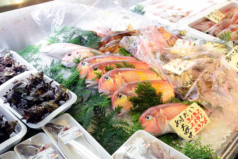 ■萩しーまーと（山口県）の「萩の地魚」