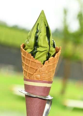 ■お茶の京都 みなみやましろ村（京都府）の「村抹茶ソフトクリーム」